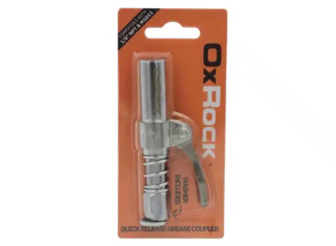 Quick Release Grease Gun Coupler